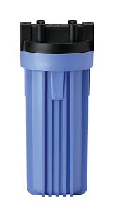 Pentair 10" Blue Black Filter Housing 3/4" Port Without Pressure Relief Mount Cap