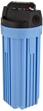 Pentair 10" VIH Filter Housing Blue Black 3/4" Port With Pressure Relief