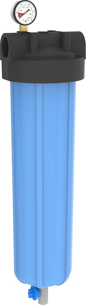 Pentair 20" Big Blue Bag Filter Housing 1-1/2" Port
