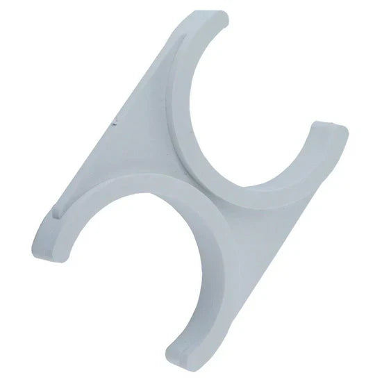 AXEON Double Clip – 2.5" x 2", White