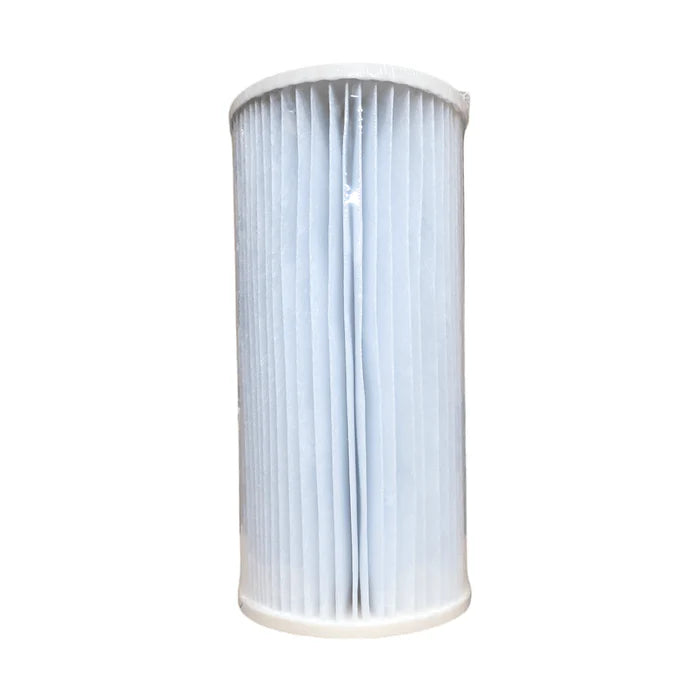Unicel 4 5/8" x 9 3/4" Pleated Polypropylene 10 Micron Filter Cartridge