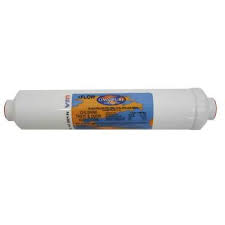 Omnipure K Series 2.5" x 10" Carbon Block Phosphate Inline 1/4" FPT