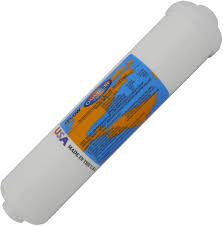Omnipure K Series 2.5" x 12" T40 Coconut Carbon Inline Filter 3/8" FQC