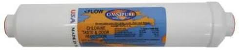 Omnipure K Series 2.5" x 12" GAC Phosphate Inline 1/4" FQC