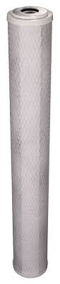 Omnipure 9.75" x 2.5" 1 Micron Carbon Block Filter with KDF 3 oz