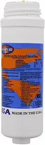 Omnipure 8" x 2.5" Q-Series 1 Micron Carbon Block for lead reduction with phosphate