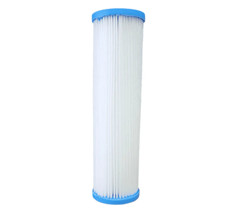 Unicel 2 3/4" x 9 3/4" Pleated Polyester 6 Sq. Ft 5 Micron Filter Cartridge