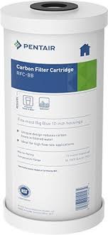 Pentair RFC Series 10" x 4.5" Big Blue Radial Flow Carbon Filter