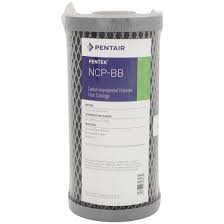 Pentair NCP Series 10" x 4.5" 10 Micron Big Blue Carbon Pleated Filter