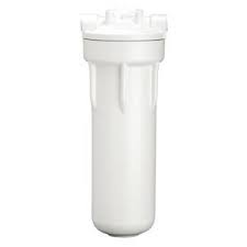 Pentair 10" Slim Line Housing 1/4" Port White Without Pressure Relief