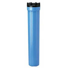 Pentair 20" Slim Line Housing 1/2" Port Blue Black Without Pressure Relief
