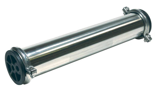 AXEON SS-304 Membrane Housing – 4014, 1/2" P x 1/2" C FNPT