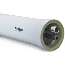 CodeLine 4" x 40" FRP Pressure Vessel 300 PSI (End Port)