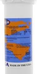 Omnipure 2.5" X 8" E-Series Mixbed DI Filter