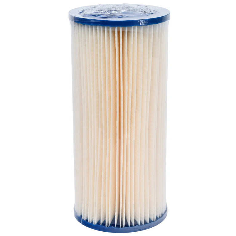 Harmsco Calypso Blue 10" Pleated Filter Cartridge 1 Micron
