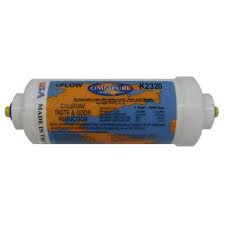 Omnipure K Series 2" x 6" 1 Mic. Carbon Block Inline 1/4" FPT