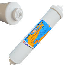 Omnipure K Series 2" x 10" 1 Mic. Carbon Block Inline Lead Reduction 1/4" FQC