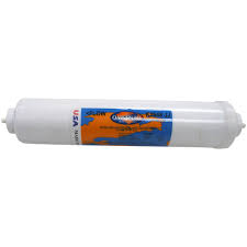 Omnipure 2" x 10" Calcite Inline Water Filter 1/4" FQC