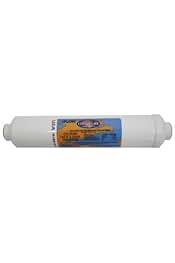 Omnipure K Series 2.5" x 10" 10 Mic. Carbon Block Inline 1/4" FPT