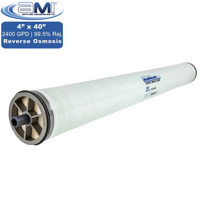 Global Aqua Membranes 4" x 40" RO Membrane 2400 GPD, 225 PSI
