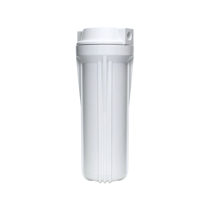 QMP 10" White White Filter Housing 1/4" Port